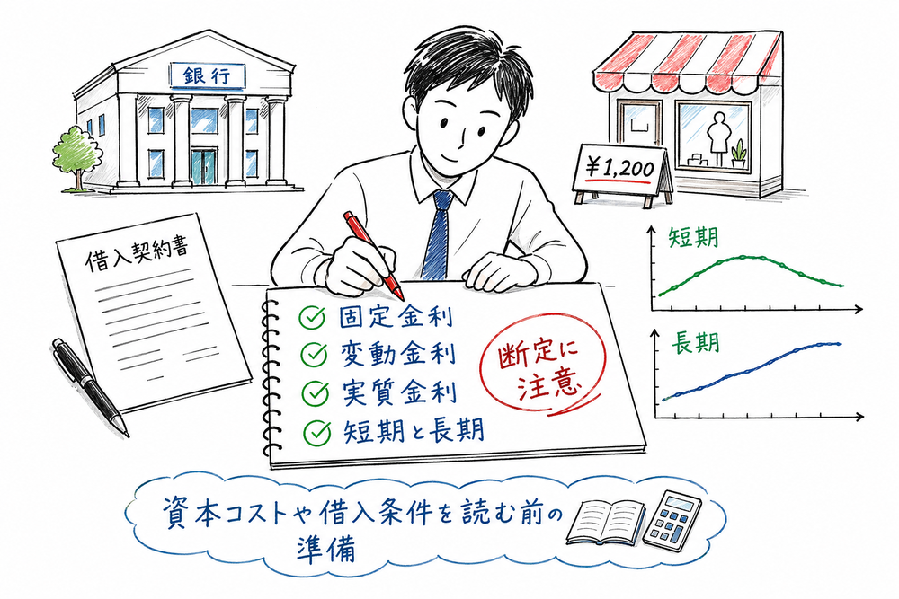 金利の基本語で最初に覚えることを整理する図解