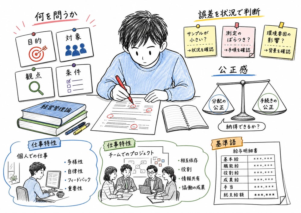 人事評価と賃金制度の判断手順