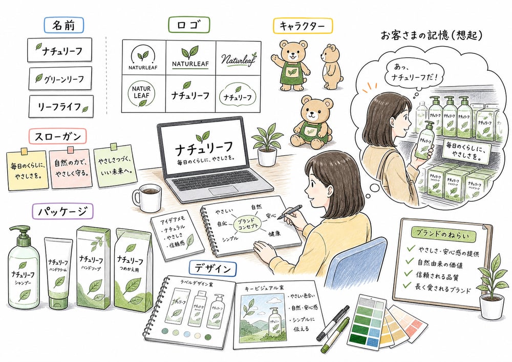 ブランド要素の役割