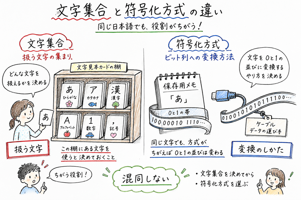 キュー、スタック、配列、Python辞書の役割を整理した図解