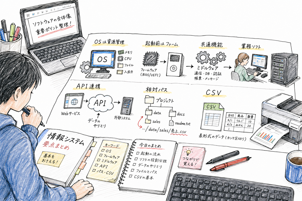 正規表現、Python、SQLの用途の違いを示す図解