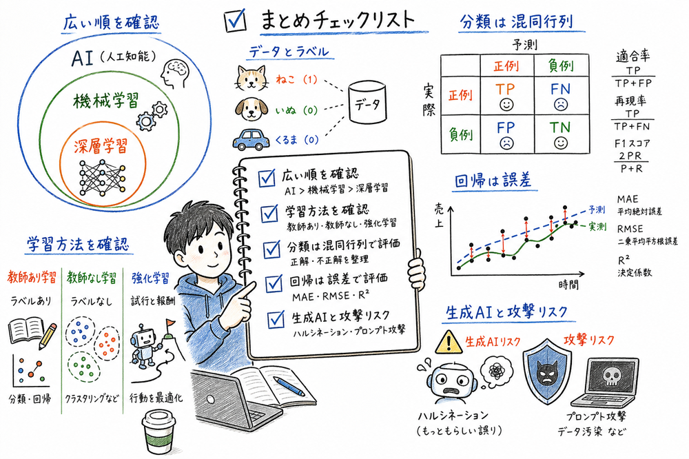 AI・機械学習・ディープラーニング章の最終確認